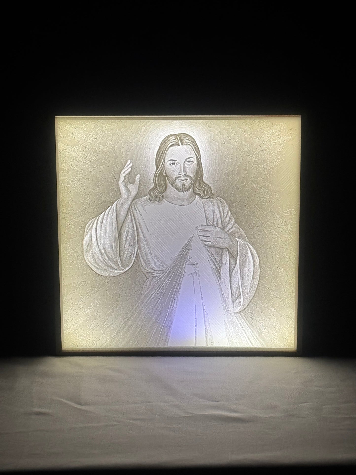 Painting of Jesus Lightbox