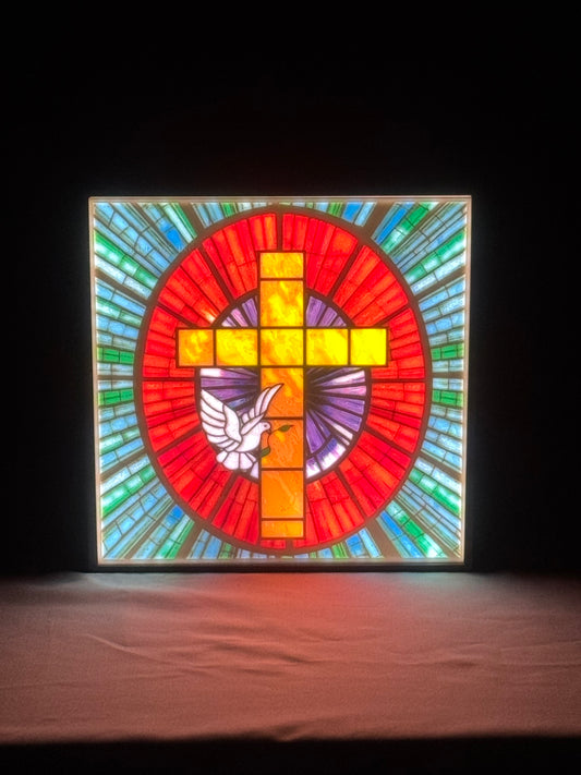 Christian 'Stained Glass' Lightbox