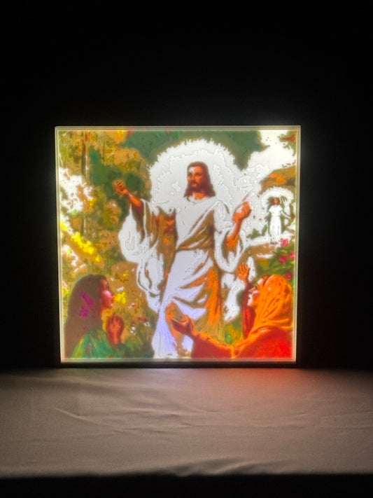 'He Has Risen' Lightbox