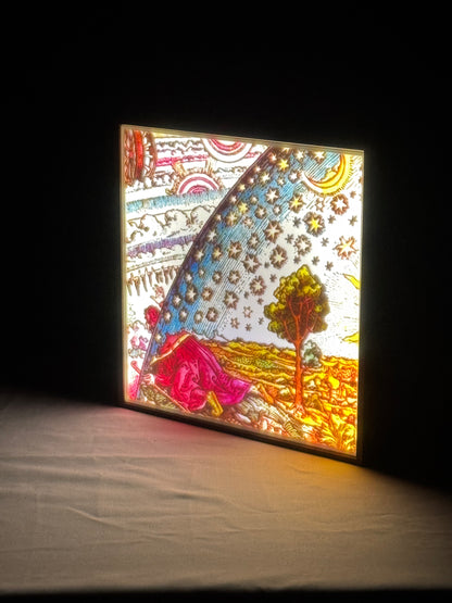'Flammarion Engraving' Lightbox