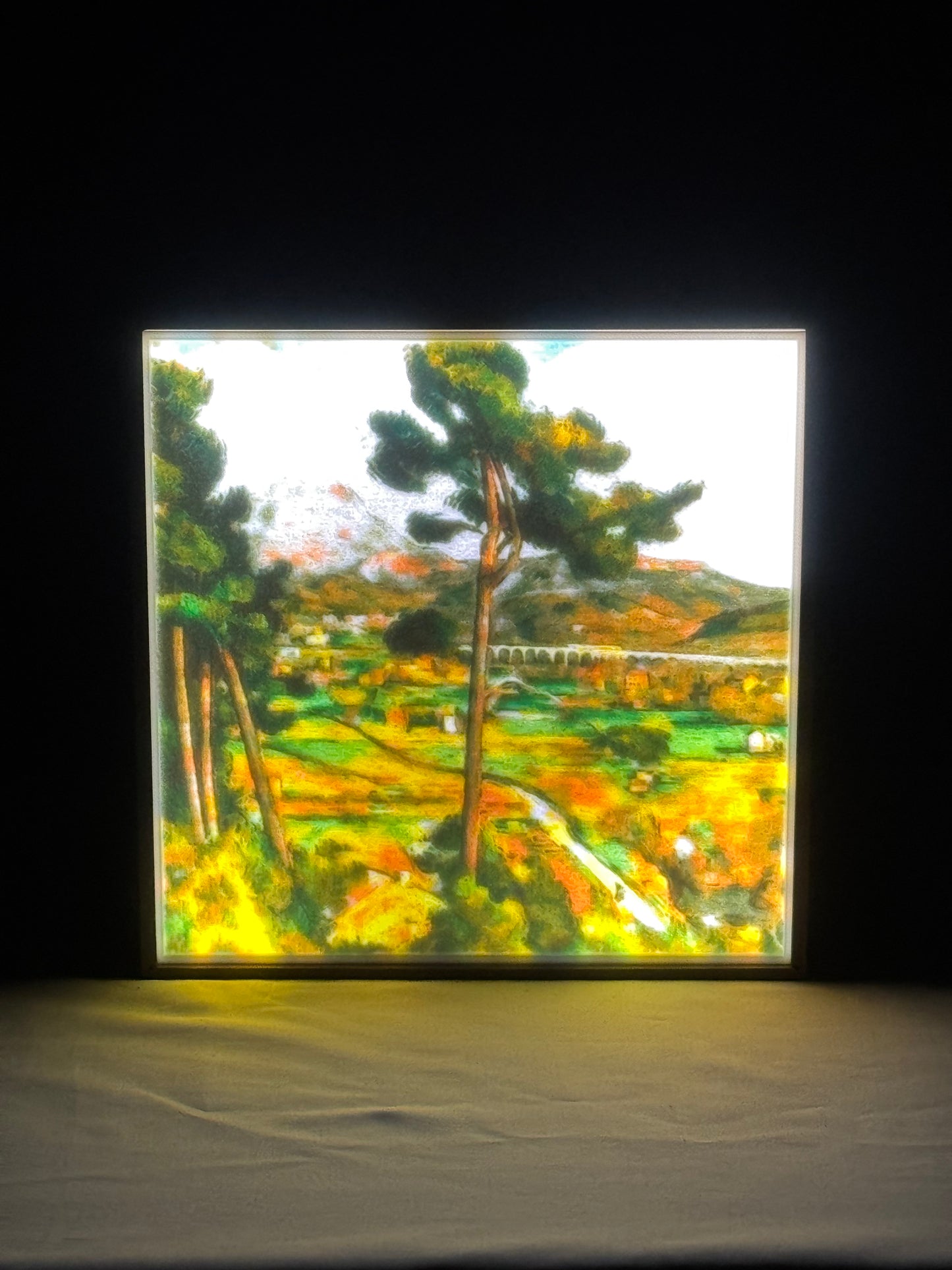 'Mont Sainte-Victoire' Lightbox