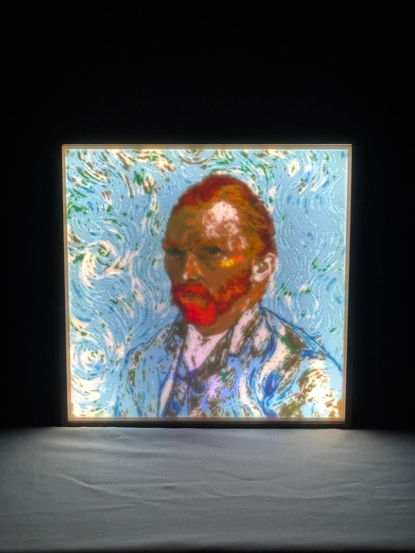 Van Gogh Self Portrait Lightbox