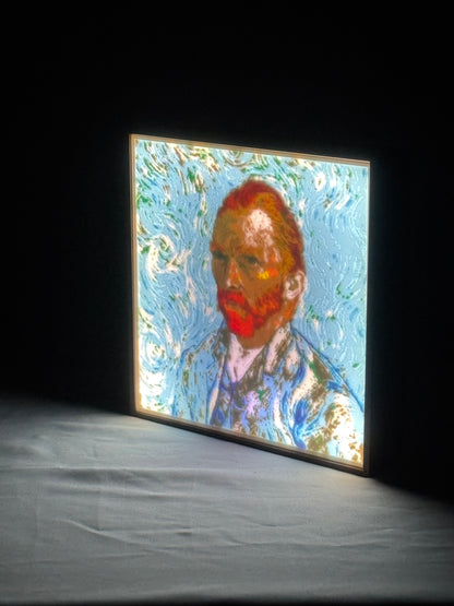 Van Gogh Self Portrait Lightbox