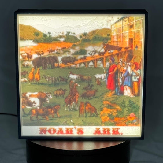 Noah's Ark Painting Lithophane