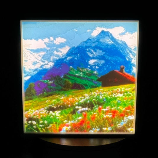 Swiss Alps Painting